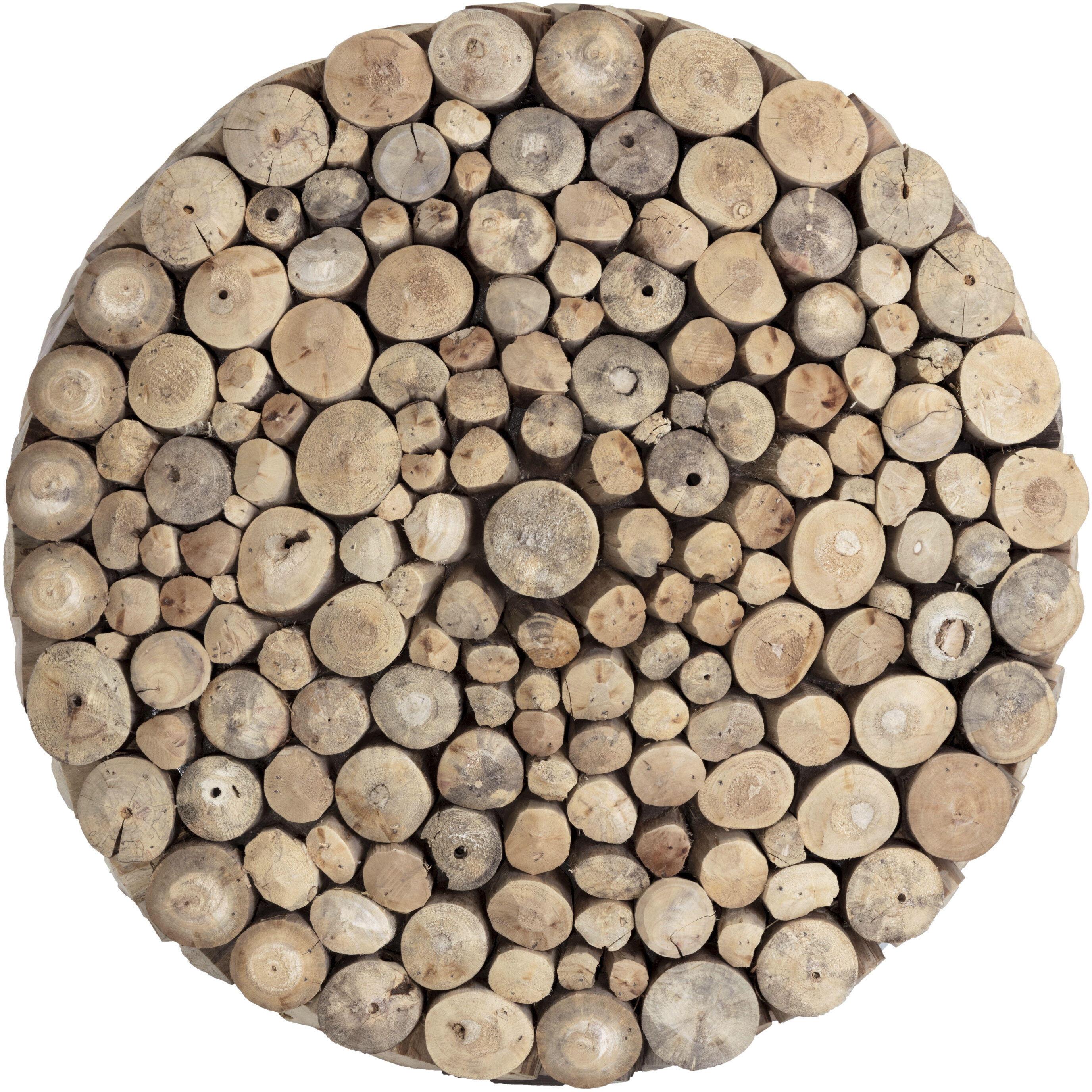 Bickford 23.5 X 13.75 inch Clear / Brown Side Table